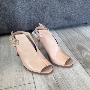 Vince Camuto Blush Peep-Toe Heels